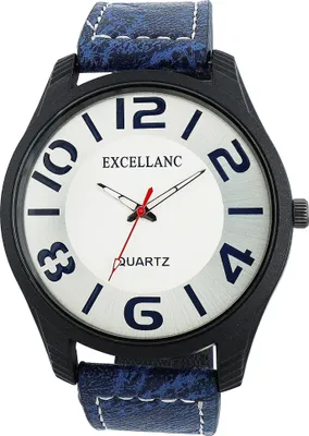 Produktbild von Excellanc Herrenuhr mit Band aus Kunstleder