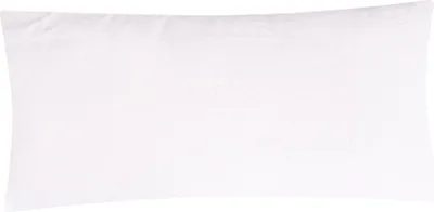 Produktbild von 1 x Fleece Winter Kissenbezug in 40x80cm - Weiß - weich flauschig und warm, Kissenhülle, kuschelig (1-Stück-40x80cm-Weiß)