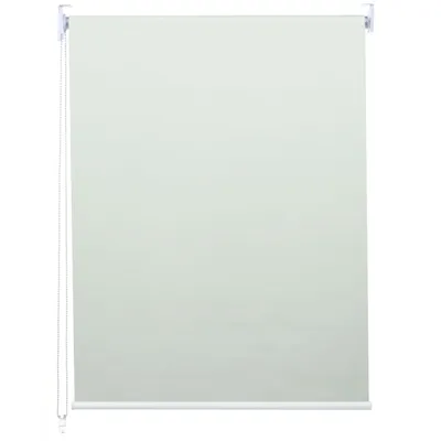 Produktbild von Roleta HWC-D52, okenná roleta s bočným prievanom, 80x160cm ochrana proti slnku zatemnenie nepriehľadné ~ krémová