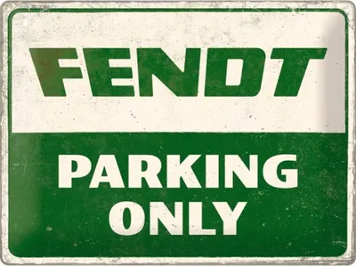 Produktbild von Nostalgic-Art - Blechschild 30 x 40 cm - Fendt - Fendt Parking Only