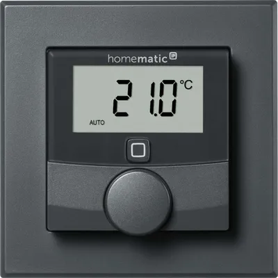 Immagine prodotto di Termostato da parete Homematic IP Wired - antracite | eQ-3 | HmIPW-WTH-A