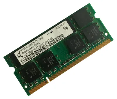 Productafbeelding van Qimonda Hys64t128021hdl-3s-b DDR2 1GB PC2 667MHz SODIMM Geheugenmodule