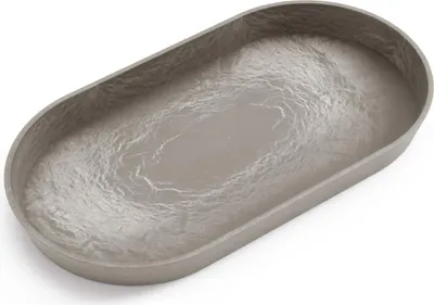 Produktbild von Ecopots Untersetzer Tokyo 30 für Blumentöpfe - L 28,4 cm x B 15,4 cm x H 2,4 cm - Innen- und Außenbereich
