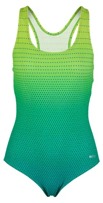 Produktbild von BECO the world of aquasports Badeanzug Maxpower – Gradient Dots mit starkem Halt & stylischem Rücken grün-blau 44