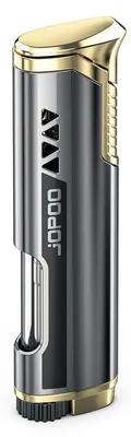 Image de Briquet Sturm, flamme jet, rechargeable, noir, pour l'extérieur, résistant au vent, réglable