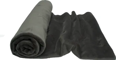 Obrázek produktu pro Pletenina Minky s hladkým vzorem, tmavě šedá 50 x 160 cm