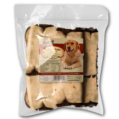 Immagine prodotto di Hilton Sandwiches Carne d'anatra in pelle 0,5Kg - Bocconcino d'anatra per cani per la pulizia di denti e gengive