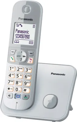 Produktbild von Panasonic KX-TG6811GS Schurlostelefon polarsilber