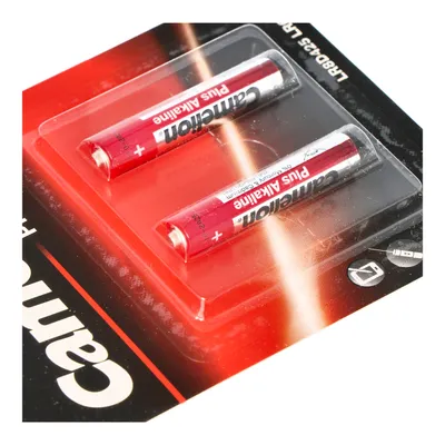 Produktbild von Camelion Plus Alkaline AAAA 1,5V (LR61), 2er-Pack (für Spielzeug, Fernbedienung und ähnliche Geräte) Camelion