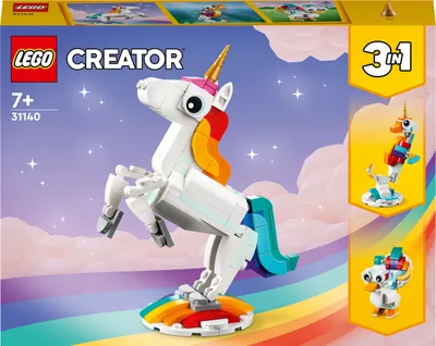 Image de LEGO Creator Ensemble de jeu Licorne magique 3 en 1 - 31140