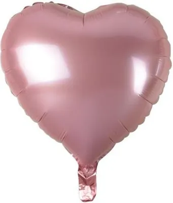 Produktbild von Folienballon 18" "Herz" hellrosa Godan