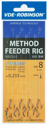 Produktbild von Robinson Method Feeder Rig Hakengröße 4 ohne Widerhaken