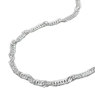 Produktbild von Armband 2mm Singapurkette Silber 925 19cm silber 2mm
