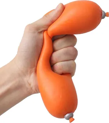 Produktbild von Stresswurst – lustiges Anti-Stress-Spielzeug in Wurstform - Squeeze it