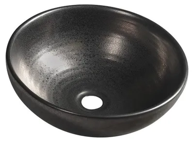 Produktbild von Sapho ATTILA Keramik-Waschbecken Durchmesser 43cm, metallisches Kupfer