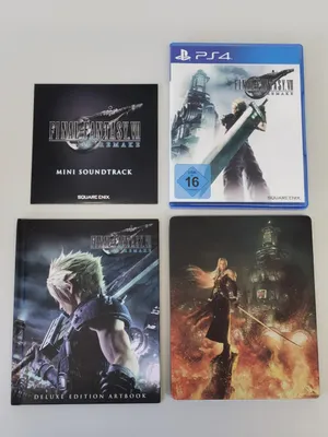 Produktbild von Square Enix Final Fantasy VII Remake - Édition Deluxe, PlayStation 4, T (Jugendliche), Physische Medien