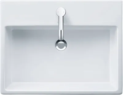Produktbild von Duravit Möbelwaschtisch geschliffen Vero Air 60x47, we WG, m HL, o ÜL, m Hahnlochbank