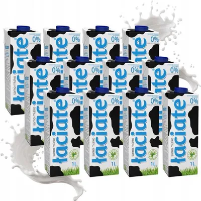 Productafbeelding van Lactosevrije melk, UHT-verpakt, 0%, 1 liter