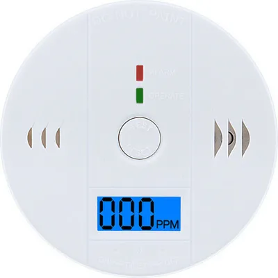 Image de ele ELEOPTION Co Détecteur Détecteur de monoxyde de carbone avec affichage LED/capteur électronique Détecteur d'alarme de monoxyde de carbone