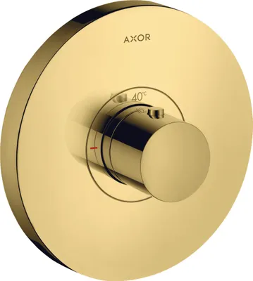 Immagine prodotto di hansgrohe AXOR Starck ShowerSelect Thermostat de douche à débit élevé rond encastré, 36721990, 36721990