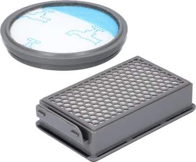 Produktbild von McFilter | Filter-Set geeignet für Rowenta RO3731EA Compact Power Cyclonic Staubsauger | 1x Filterkassette, 1x Rundfilter | Alternative für ZR005901