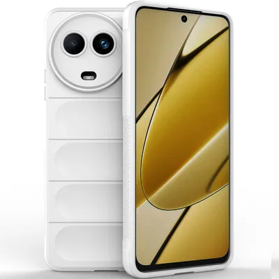 Produktbild von Handyhülle für Realme 11 5G Weich TPU Silikon Stossfest Anti-rutsch Hülle Weiß