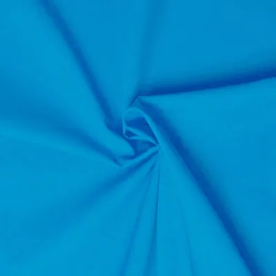 Popeline-Stoff, 100 % Baumwolle, türkis, 1,46 m breit, 1 m oder 3 m