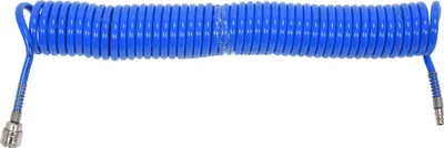 Image de Tuyau spiralé enPolyuréthane6,5 mm x 10 mm x 10 m avec raccords rapides