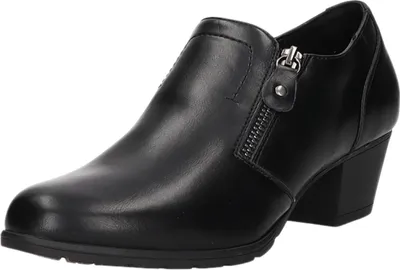 Produktbild von Slipper/Kletthalbschuh 25-50mm Absatz HE-722-BK