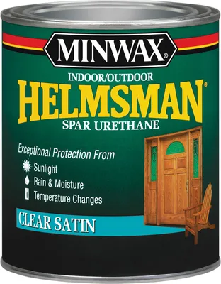 Obrázek produktu pro Minwax Helmsman Spar Urethane 946ml SATIN Olejový lak na dřevo v exteriéru