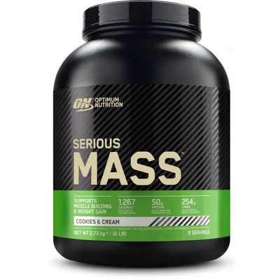 Image de Gainers - Optimum Nutrition - Serious Mass (2,73kg) - Saveur Cookies et Cream