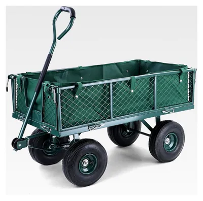 Produktbild von Transportwagen Gartenwagen Gerätewagen Handwagen mit Luftbereifung XL 300 kg