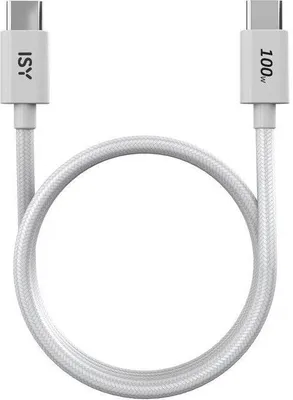 Obrázek produktu pro Kabel USB-C ISY 2m bílý IUC-5200