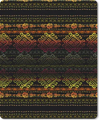 Produktbild von MuchoWow® Mauspad Mousepad Afrika - Muster - Abstrakt 30x40 cm - Mousepads - Maus Mat - Pad - Mausunterlage - Mausmatten