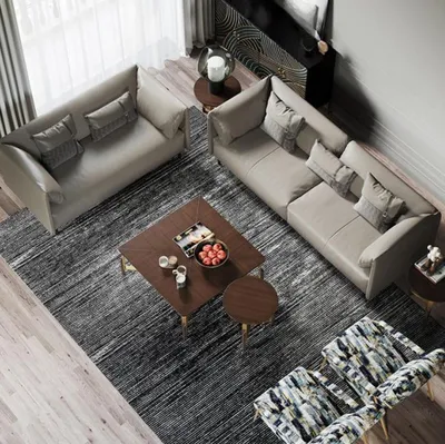 Produktbild von Sofagarnitur 3+2 Sitzer Italienische Möbel Wohnlandschaft Sofas Couchen Polster