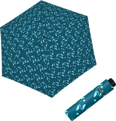 Obrázek produktu pro Doppler Fiber Havanna Joy blue - dámský skládací deštník