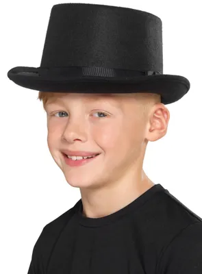Produktbild von Zylinder für Kinder schwarz