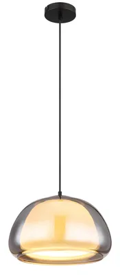 Produktbild von Globo Lighting Hängeleuchte Metall schwarz matt, 1x E27