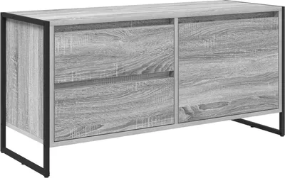 Produktbild von vidaXL TV-Schränk Graues Sonoma 100 x 36 x 49.5 cm Holzwerkstoff