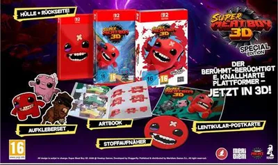 Obrázok produktu pre Meridiem Games Super Meat Boy 3D, PlayStation 5, T (neplnoletí), Fyzické médiá