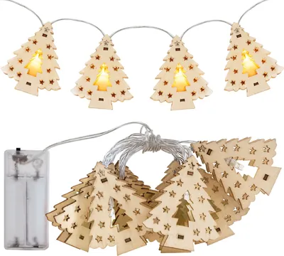 Obrázek produktu pro Vánoční Stromek Světla Led Girlanda Led Cd009 10Cm Gold