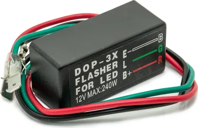 Obrázek produktu pro Jednotka blikače Flashtec Relé blikače Flashtec 12V 3 PIN, univerzální pro LED blinkry