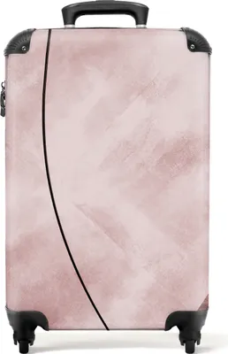 Obrázok produktu pre NoBoringSuitcases.com® Kufr Príručná batožina na kolieskach Rolling suitcase Malý kufor na 4 kolieskach - Abstract - Shapes - Colours - Art - Cabin Size < 55x40x23 cm & 55x40x20 cm - Foto kufor - Cabin suitcase - Board luggagePríručná batožina Kufor 55x35x20 cm, 36L,