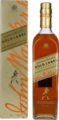 Image de Johnnie Walker GOLD LABEL Reserve 40% Vol. 0,7l en boîte cadeau
