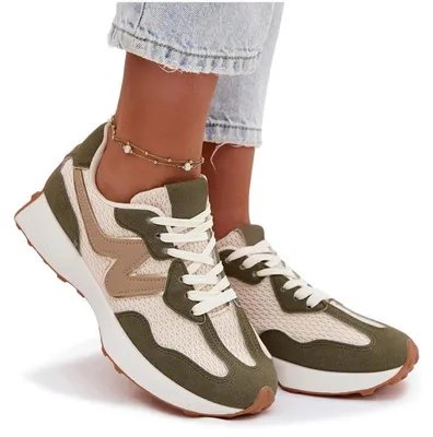 Produktbild von Damenschuhe Sport Auf Plattform Grün Janelora 38