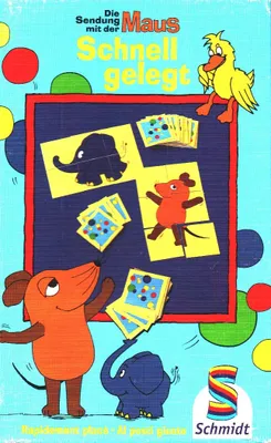 Produktbild von Schmidt Spiele - Die Sendung mit der Maus, Schnell gelegt