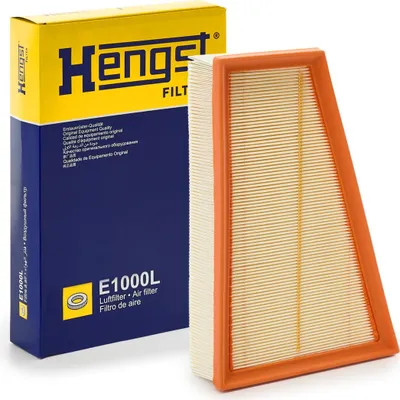 Produktbild von Luftfilter HENGST FILTER E1075L passend für MERCEDES-BENZ B-Klasse (W246, W242) Filtereinsatz