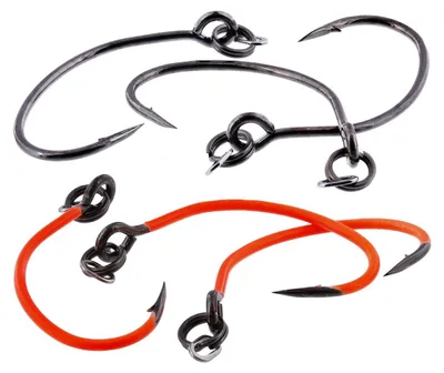 Produktbild von Westin Rigged Seatrout Single Hook - Einzelhaken, Farbe:Black, Größe/Packungsinhalt:Gr. 1 / 8 Stück