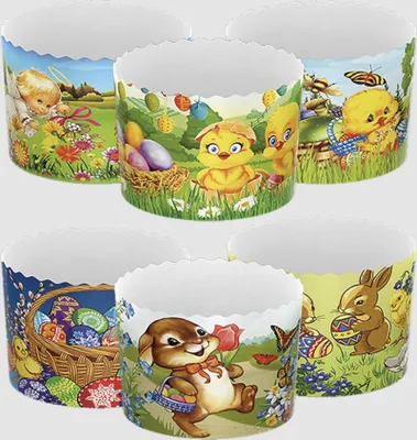 Produktbild von 5 St. Backform-Set für Osterkuchen "Für Kinder"
