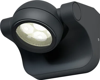 Produktbild von Ledvance LED Außenwandlampe Deckenleuchte Endura Style Hemisphere Dunkelgrau IP44 6W 450lm warmweiß 3000K schwenkbar